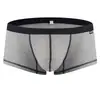 Calzoncillos tipo bóxer acanalados para hombre, populares transfronterizos, absorbentes de sudor, de secado rápido, simples y transpirables, ropa interior de cuatro esquinas, venta al por mayor y dropshipping para hombres