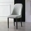 Cadeira de Jantar para Uso Doméstico, Cadeira com Encosto, Cadeira para Mesa de Jantar, Estilo Minimalista Moderno de Luxo Leve, Banqueta de Hotel, Cadeira de Mahjong Moderna Tendência Nórdica