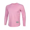 Ropa Deportiva Americana para Hombre Manga Larga Nueva Camiseta Deportiva Otoño e Invierno Exterior Cuello Redondo Running Casual de Moda Holgada Secado Rápido