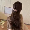 Pin de Felpa de Flor Pin de Una Palabra Pin de Pato Pin para el Cabello Pin para el Cabello de la Parte Posterior de la Cabeza para Mujer Tocado Sentido Avanzado Pin de Tiburón