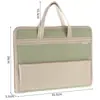 Bolsa de arquivo de tecido A4 Bolsa de órgão de tecido Pasta multicamadas Bolsa de zíper de estudante Bolsa de órgão