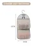 Bolsa Pendurada para Armazenamento de Roupas Íntimas e Meias Domésticas, Bolsa de Rede Pendurada para Organização de Guarda-Roupa, Bolsa de Armazenamento Classificatória para Cabeceira de Dormitório