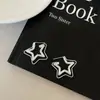 ¡Autocuidado!! Aretes tipo ear cuff de estrella plateada para mujer, lujo ligero, sensación de alta gama, aretes dorados, nicho, tachuelas únicas, joyería para orejas para rostros cuadrados y redondos
