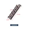 Riel Colgante de Aleación de Zinc Rueda Colgante Puerta de Madera Polea de Aleación Riel Colgante para Puerta Corredera Interior Exterior Rieles Deslizantes para Puertas y Ventanas Polea Silenciosa