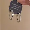 Brincos Novos Estilo Minimalista Ins 2026 Argolas de Orelha Estilo Nicho Presilhas de Orelha Acessórios de Orelha para Mulheres Versátil e Único