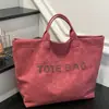 Bolso Tote de Letra con Incrustaciones de Diamantes de Diseño de Nicho para Mujer 2026 Nuevo Bolso de Mano Versátil Bolso Tote de Gran Capacidad