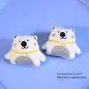 Broche de oso regordete de tela hecho a mano, un accesorio versátil para ropa, pantalones, bolsos, sombreros y mochilas, perfecto como regalo decorativo festivo.