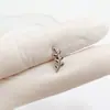 Acessórios de Joias com Zircônia Incrustada de Cobre Transfronteiriços Brincos em Forma de Galho Unhas de Lábio Acessórios para Unhas do Osso da Orelha Joias DIY Destacáveis