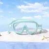 Gafas de Natación Impermeables y Antivaho para Adultos y Niños con Tapones para los Oídos Integrados de Silicona, Diseño Portátil de Cierre Rápido, Visión de Alta Definición, Venta Directa del Fabricante