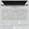 Mouse Pad Transfronteiriço Simples e de Alta Qualidade Mouse Pad Grande com Borda Travada Espessado e Resistente a Manchas Tapete de Mesa para Teclado de Computador de Escritório