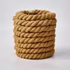 Cuerda de Algodón Gruesa Colorida Cuidadosamente Seleccionada 8 mm/12 mm/20 mm Cordón de Algodón de Tres Hilos Materiales para Manualidades Hechas a Mano Accesorios Decorativos para Ropa