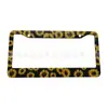 Moldura para Placa de Carro Americana, Moldura de Proteção para Placa de Licença, Moldura para Placa de Licença, Moldura para Placa de Licença Padrão Americano, Moldura para Placa de Licença em Liga de Alumínio e Aço Inoxidável