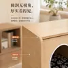 Cama para Gatos Gabinete de Almacenamiento para Mascotas, Caja de Almacenamiento Multifuncional para el Hogar con Puerta Deslizante, Casa para Gatos Apilable, Mesita de Noche de Moda