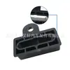 51237002012 Es Adecuado para Protector de Pestillo de Cofre de Bmw Gancho de Bloqueo Funda Dispositivo Antitorsión Hebilla de Funda de Goma
