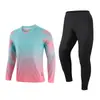 Uniformes de Portero de Fútbol de Manga Larga para Hombres y Mujeres, Camisetas Protectoras, Camisas de Portero, Uniformes de Entrenamiento y Competición, Exclusivamente para Suministro Transfronterizo