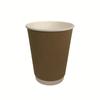 Vasos de Papel Desechables para Café, Vasos Gruesos de Doble Capa Personalizados para Bebidas Calientes, Vasos Aislados Huecos para Llevar de Té con Leche con Tapas, Venta al por Mayor