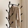 Perchero de Pie Simple Dormitorio Sala de Estar Perchero Vertical Almacenamiento en Casa Bolsa para Colgar Ropa Estante de Almacenamiento para Colgar