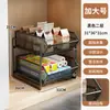 Prateleira de Armazenamento Deslizante para Armário de Cozinha, Prateleiras em Camadas Internas, Gaveta Dupla Camada Extra Profunda, Cesta Deslizante, Gadget de Armazenamento