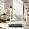 Estante de almacenamiento creativo para tazas colgantes con forma de fruta, madera de haya, portavasos invertido con forma de árbol para tazas de vidrio, tazas de café, tazas