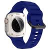 Pulseira Transfronteiriça Adequada para Apple Watch com Pulseira de Silicone Verde Fluorescente Applewatch Modelo Esportivo Inteligente à Prova d'água
