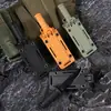 Mini cuchillo de acero inoxidable para exteriores mini de camping pequeño cuchillo recto mini herramienta de cuchillo para collar multiusos portátil