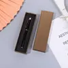 En stock caja para bolígrafos caja universal para bolígrafos caja creativa de tapa cielo y tierra caja de embalaje de regalo de alta gama para negocios logo impreso de fábrica
