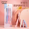 Navaja para Cejas Lameila, Recortador de Cejas, Herramienta de Depilación de Cejas para Mujeres, Navaja para Cejas de Salón de Belleza, Cuchilla Recortadora de Cejas Profesional de Gama Alta