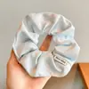 Elástico de Cabelo de Tecido Melard para Mulheres, Corda de Cabelo Elegante e de Alta Qualidade para Coques, Acessório de Cabelo com Alta Elasticidade