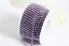 Cadena de Pedrería S3Mm Cadena de Diamantes Accesorios para Zapatos y Ropa con Electroforesis, Accesorios para Bolsos y Maletas, Accesorios para Boda DIY