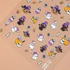 Redanco5D Embutido Popular Adesivos para Nail Art Abóbora de Halloween Fantasminha Adesivos Estéreo para Unhas Dr1283