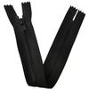 Venta al por mayor No. 5 Cremallera de Nailon Negra de Extremo Abierto Chaqueta Plumífera Uniforme Escolar para Niños Varios Colores Cremallera Moldeada por Inyección Autoblocante