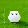 Novo produto transfronteiriço: estatuetas de coruja luminosas, adoráveis e perfeitas para jardinagem, paisagismo, decorações DIY e displays de paisagem em miniatura