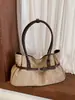 Bolso de hombro para mujer transfronterizo 2026 retro elegante moderno casual bandolera gran capacidad bolso tote simple