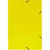 Pasta com aba elástica (papel) Ofício Amarelo