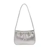 Bolso de Moda de Nicho para Mujer 2025 Transfronterizo Nuevo Simple Moda Bolso de Axila Hombro Único Cubo Pequeño Cuadrado