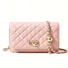 Fábrica de Guangzhou OEM Bolso de Mujer Hecho a Medida Bolso Acolchado Pequeño Bolso de Cadena Estilo Chanel Compacto Lujo Ligero Moda Una Pieza Dropshipping