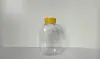Botellas desechables listas para usar del fabricante, Latas de plástico transparente para envasado de vino y té con leche, Galletas, Latas selladas para alimentos