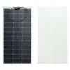 Painel Solar Monocristalino Portátil Flexível 100W À Prova d'Água Resistente às Intempéries para Barraca de Caminhada Painel de Geração de Energia Off-Grid ao Ar Livre