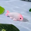 Micro paisajismo creativo lindo pez pequeño carpa pez de colores acuario pecera botella ecológica decoración de paisajismo accesorios pequeño