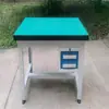 Bancada de trabalho de alta resistência, bancada de montador, bancada operacional de oficina, bancada de reparo antiestática de fábrica, bancada experimental, aço inoxidável