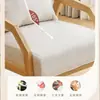 Conjunto de mesa e cadeiras de lazer para varanda um conjunto de três peças com uma mesa e duas cadeiras cadeira de sofá individual estilo log para pousada hotel tamanho grande