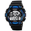 2022 Explosiones de deseos de AliExpress Reloj electrónico para hombre HONHX LED impermeable para deportes 71 reloj de tres ojos
