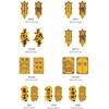 Adesivo para Celular com Revestimento de Ouro 999, Gato da Sorte Atrator de Riqueza, Adesivo Dourado Adesivo, Brinde Promocional