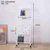 Yinghao Arte em Ferro Porta-Revistas Porta-Jornais Porta-Documentos Prateleira de Exposição para Armazenamento Porta-Folhetos Livros Suporte Simples de Chão para Página Única