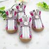 Sapatos refletivos para cães KBL luminosos para filhotes e animais de estimação antiderrapantes moda de verão respiráveis urso Teddy cão pequeno Universal