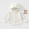 Ropa de protección solar para bebé, top infantil fino y transpirable, ropa de aire acondicionado de protección solar física, ropa de exterior para verano, ropa para la piel de niños
