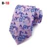 Suministro Listo 2025 Nuevo Pañuelo de Poliéster para Hombre Flor Grande Corbata Moderna Corbata para Traje de Hombre