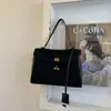 Bolso Satchel Retro Francés Esmerilado Platino para Mujer 2025 Nuevo para Viajar al Trabajo Nicho Gran Capacidad Hombro Único Cruzado Transversal