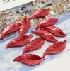 Perla Imitación Perla Perlado Hoja Fina Acrílico Hecho a Mano DIY Estilo Antiguo Pasador Cabeza Escalonada Diadema Pendientes Pieza de Flor Pasador Niña