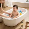 Banheira infantil grande para casa, especialmente projetada para bebês, adequada tanto para sentar quanto para deitar, feita de material espesso e de alta qualidade, banheira para bebês